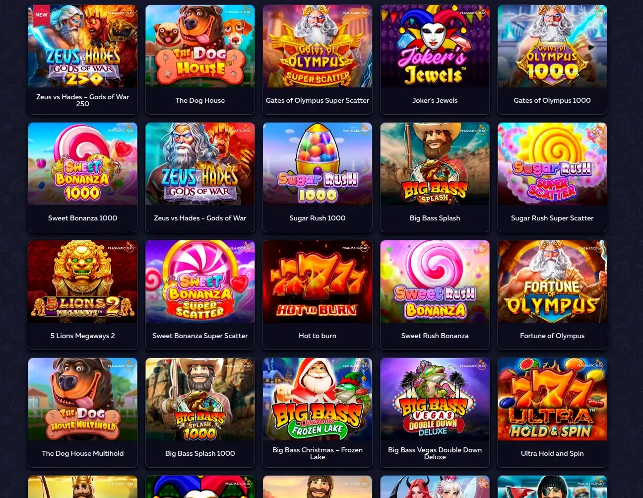 Эльдорадо casino — интерфейс и игровое лобби
